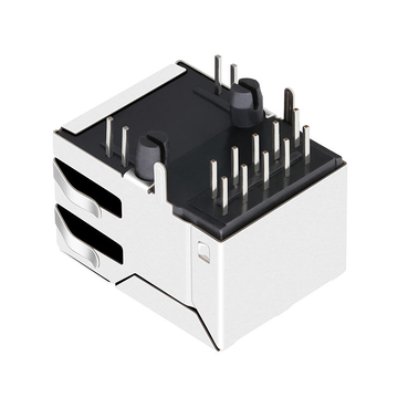 Совместимость с RT7-ZZ-0002 LINK-PP LPJ16275AHNL 10/100 Base-T Tab Up Green/Yellow Led Single Port POE 8P8C RJ45 Female Socket image 4