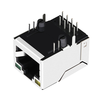 Συμβατό με RT7-1B3A1K1F LINK-PP LPJ16214BGNL 10/100 Base-T Tab Up Κίτρινο/Πράσινο LED Μονής Θύρας 8P8C RJ-45 Σύνδεση εικόνα 3
