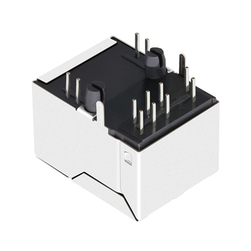 Совместимость с Tyco 6605808 LINK-PP LPJ16249B28NL 10/100 Base-T Однопортовый RJ45 PoE MagJack с разъемом MagJack, зелено-желтый светодиод (изображение 4)