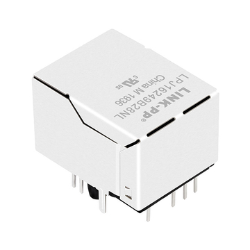 Совместимость с Tyco 6605808 LINK-PP LPJ16249B28NL 10/100 Base-T Однопортовый RJ45 PoE MagJack с разъемом MagJack, зелено-желтый светодиод (изображение 5)