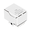 LINK-PP LPJG16402BENL Однопортовый разъем RJ100 1000/45 Base-T со встроенным магнитом Выступ вверх Зеленый/желтый светодиод Изображение большого пальца 2