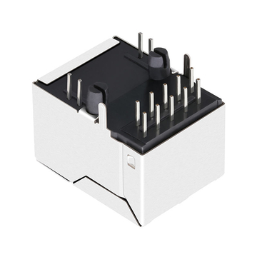 LPJG16740BENL 100/1000 Base-T Μονής Θύρας Cat5e RJ45 MagJack Tab Up Πράσινο/Κίτρινο LED εικόνα 5