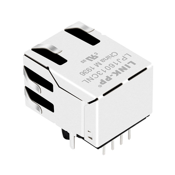 LPJ16013CNL 10/100 Base-T Tab Up Zonder Led 1 Poort 8P8C Modulaire Jack RJ45 Transformer afbeelding 5