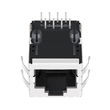 LPJ16212CNL 10/100 Base-T Tab Up Zonder LED 1 Poort 8P8C Jack RJ 45 Vrouwelijke Connector afbeelding 2