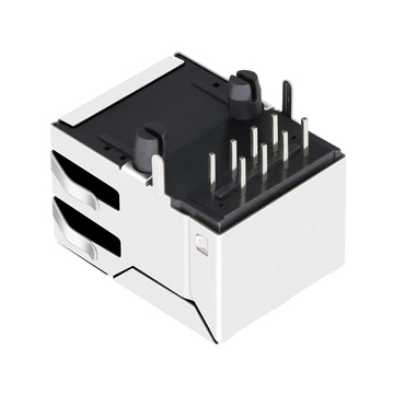 LPJ16264CNL 10/100 Base-T Tab Up Without Led Single Port 8P8C RJ45 Jack Connector image 4