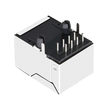 LPJ16012DNL 10/100 Base-T Tab Up Zonder Led 1 Poort Modulaire RJ45 Vrouwelijke Connectoren afbeelding 4