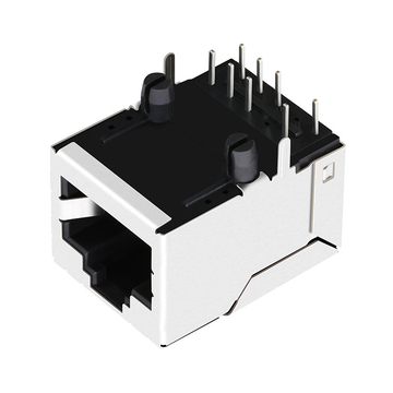 WE 7499210001A Compatible LINK-PP LPJ16624DNL 10/100 Base-T Magjack POE RJ45 transformer Single Port Tab Up Without Led image 3