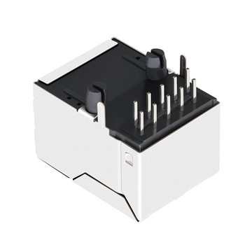LPJG16305DNL 1000 Base-T Tab Up Zonder LED Enkele poort Geïntegreerde magnetische RJ45-aansluiting afbeelding 4