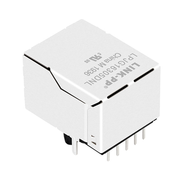 RT7-10HFAK4A-compatibel LINK-PP LPJG16305DNL 100/1000 Base-T Tab Up Zonder LED Enkele Poort PCB-montage RJ45 Magjack Connector afbeelding 5