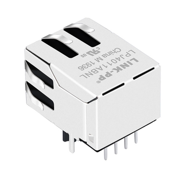 Совместимость с YDS 13F-63GYDSZ2NL LINK-PP LPJ4011ABNL 10/100 Base-T 1x1-портовый разъем RJ45 «мама», контакт вниз, зеленый/желтый светодиод, изображение 5