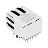 Συμβατό με Halo HFJ11-1G02E-L12V3RL LINK-PP LPJG0805GENL 100/1000 Base-T Cat6 Gigabit RJ45 Magjack Tab Down Green/Yellow LED αντίχειρας εικόνας 5