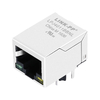 RB1-1D5F8K1D Compatible LINK-PP LPJ4011BBNL 10/100 Base-T 1x1 Port RJ45 Connector Integrated with Transformer Tab Down Green/Yellow Led thumb image 1