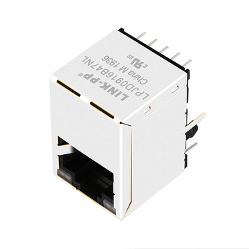 Συμβατό με Belfuse V890-1CX1-46 LINK-PP LPJD0916B47NL 10/100/1000 Base-T Κίτρινο/Πράσινο LED Κάθετη υποδοχή rj45 εικόνα κατασκευαστή 5