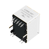 LPJD4835BDNL 1000 Base-T Vertical Gigabit RJ45 Magjack Yellow/Green LED thumb image 3