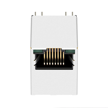 Hanrun HR871198A Compatible LINK-PP LPJD6253BWNL 10/100 Base-T Vertical T RJ45 Connector image 3