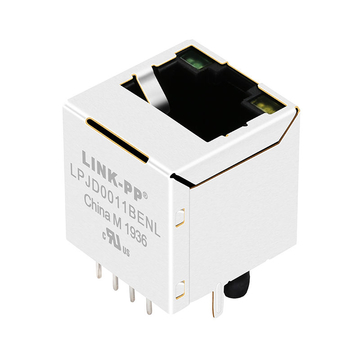 YDS 51F-1202GYD2NL Compatible LINK-PP LPJD0011BENL 10/100 Base-T Green/Yellow Vertical Integrated Magnetic Jacks