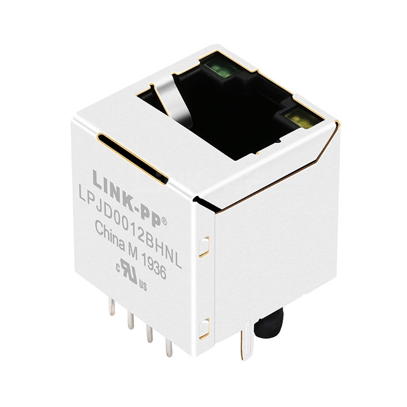 X Multiple XRJV-01V-4-D12-180 Compatible LINK-PP LPJD0012BHNL 10/100 Base-T Green/Yellow LED Vertical RJ45 Connector Jack