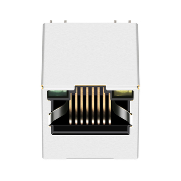 Compatibile con YDS51F-1201GYD2 LINK-PP LPJD0115BENL Connettore RJ45 femmina verticale per PCB con LED verde e giallo 10/100 Base-T (immagine 3)