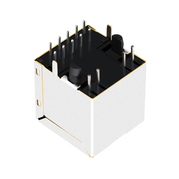 LPJD0152BENL 10/100 Base-T Vertikaler RJ45-Buchsenstecker mit grün-gelber LED-Anzeige (Bild 4)