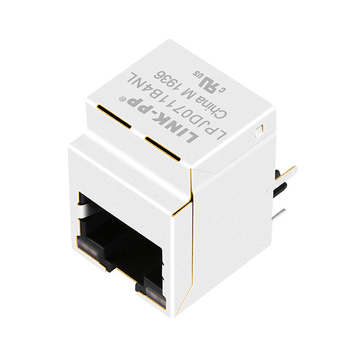 Belfuse 1840417-4 Συμβατό LINK-PP LPJD0711B4NL 10/100/1000 Base-T Πράσινο&Κίτρινο LED Κάθετο RJ45 Gigabit Ethernet εικόνα 5