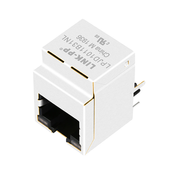 LPJD1011B31NL 垂直型 RJ45 イーサネット Magjack 10/100 Base-T 緑とオレンジのLED付き 画像5