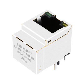 LPJD1011BENL 10/100 Base-T Вертикальный Ethernet RJ45 MagJack Желтый/зеленый светодиод (изображение 4)