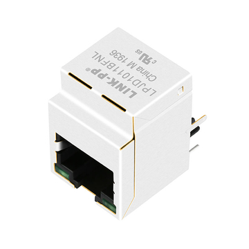 Connettore Ethernet RJ45 verticale LPJD1011BFNL 10/100 Base-T Verde/LED verde immagine 4