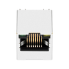 LINK-PP LPJD0012BENL 10/100Base-T Вертикальный разъем RJ45 для крепления на печатной плате Зеленый/желтый светодиод, изображение большого пальца 2