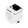 LINK-PP LPJD0012BENL 10/100Base-T Вертикальный разъем RJ45 для крепления на печатной плате Зеленый/желтый светодиод, изображение большого пальца 1