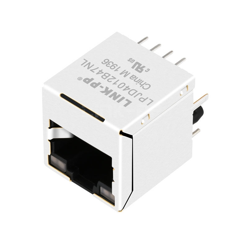 LPJD4012B47NL 10/100 Base-T Green&Yellow/Green&Yellow Led Vertical RJ45 Modular Jack Connectors