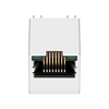WE 1840472-1 Compatible LINK-PP LPJD4711BFNL 10/100/1000 Base-T Green/Green LED Vertical RJ45 Female PCB Connector thumb image 3