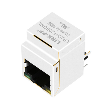 NOUS MIC38611-5166 Compatible LINK-PP LPJD0720BDNL Connecteur Ethernet RJ45 vertical industriel avec LED verte/jaune 10/100/1000 Base-T (image 5)