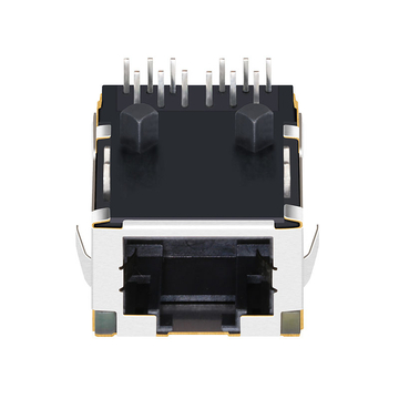 LPJK7008ALNL 10/100 Base-T Low Profile RJ45 Magjack With Green&Orange/Yellow LED image 2