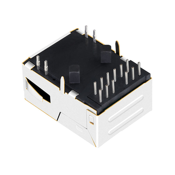 Συμβατό με Hanrun HR911001C LINK-PP LPJK7008ALNL 100 Base-T χαμηλού προφίλ RJ45 με εικόνα LED 4