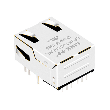 Συμβατό με Hanrun HR911001C LINK-PP LPJK7008ALNL 100 Base-T χαμηλού προφίλ RJ45 με εικόνα LED 5
