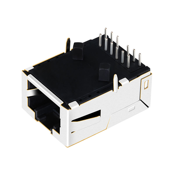 Belfuse L8AL-1X1T-32A 互換 LINK-PP LPJK7436CNL 10/100/1000 Base-T LEDタブアップなし薄型イーサネット絶縁モジュール（画像3）