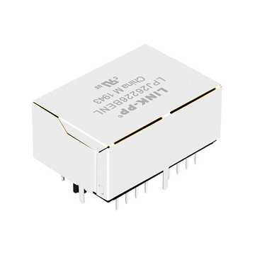LPJ26226BENL 10/100 Base-T 8p8c Tab Down Green/Yellow LED 1x2 Port RJ45 Connector image 5