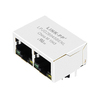 Pulse JXD0-2019NL Compatible LINK-PP LPJG26945BENL 10/100/1000 Base-T 10p8c Tab Down Green/Yellow LED 1x2 Port RJ45 Connector thumb image 1
