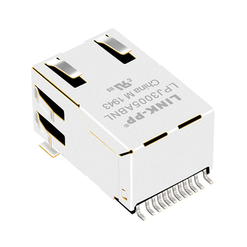 LPJ3005ABNL 10/100 Base-T Tab Up Green/Yellow Led SMT RJ45 Jack Surface Mount image 3
