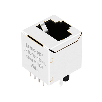 LPJD0011DNL Connettore magnetico verticale industriale RJ45 100Base-T senza LED immagine 5