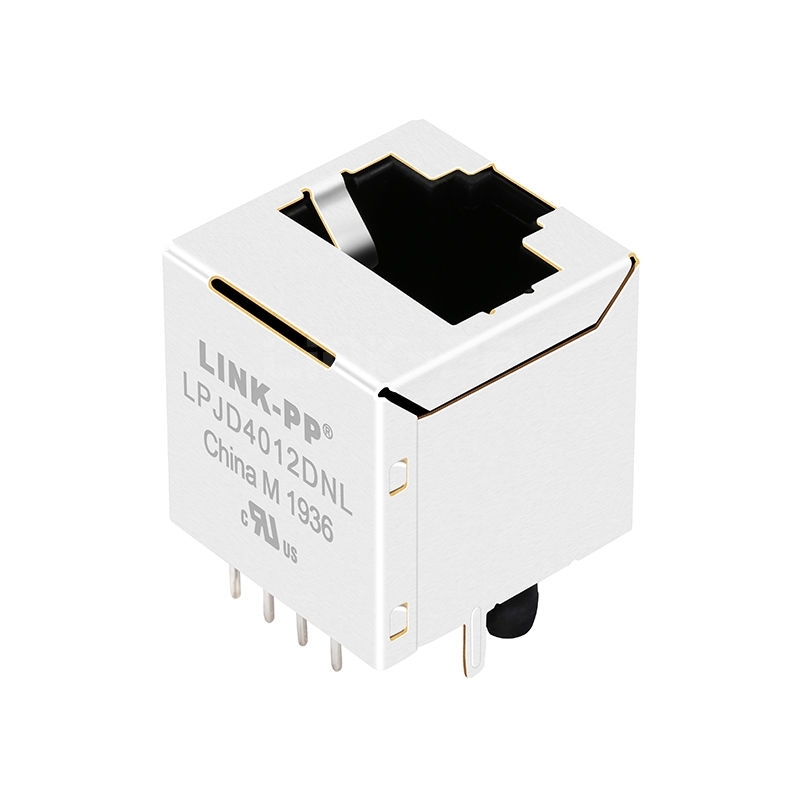 Belfuse SI-16004-F Compatible LINK-PP LPJD4012DNL 10/100 Base-T Without LED Vertical RJ45 Surface Mount Socket
