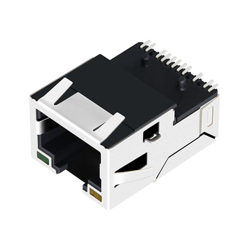 WE 7498011122 Compatible LINK-PP LPJ19911ADNL 10/100 Base-T Tab Up Yellow/Green Led SMT RJ45 FastJack image 3