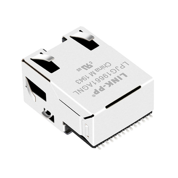 LPJG19661AGNL 10/100 Base-T 黄/緑 LED タブアップ SMT RJ45 コネクタ ブランド 画像 5