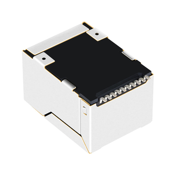 LPJ19201BGNL 10/100 Base-T SMD RJ45 Pcb Magnetics Jack Tab Up Yellow/Green Led image 4