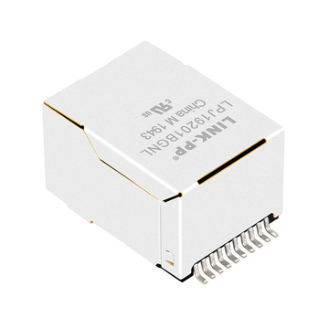 Wurth 7498011241 Compatible LPJ19201BGNL 100 Base-T SMT RJ45 Pcb Magnetics Jack Tab Up Yellow/Green Led image 5