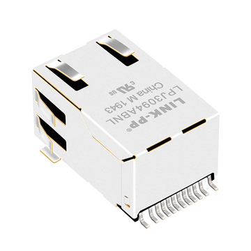 パルス J3006G21D 互換 LINK-PP LPJ3094ABNL 10/100 Base-T タブアップ 緑/黄 LED SMD 一体型磁気ジャック 画像5