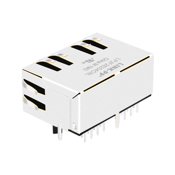 Compatible impulsion J8064E62 LINK-PP LPJF26204CNL 10/100 Base-T sans LED, languette vers le bas, 1 port RJ45, connecteurs filtrés (image 5)