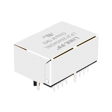 Hanrun HR901201A Compatible LINK-PP LPJF26404DNL Connecteur LAN 10/100 Base-T à languette vers le bas sans LED 1x2 ports RJ45 image 5