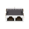LPJGF26926CNL 100/1000 Base-T 1x2 RJ45 Magjack Tab Down Without LED thumb image 2