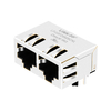 LPJGF26926CNL 100/1000 Base-T 1x2 RJ45 Magjack Tab Down Without LED thumb image 1
